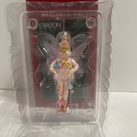 Carlton Heirloom Ornament Sugarplum Sweetheart 1st In Series 1999 Vintage Fairy - Picture 6 of 10